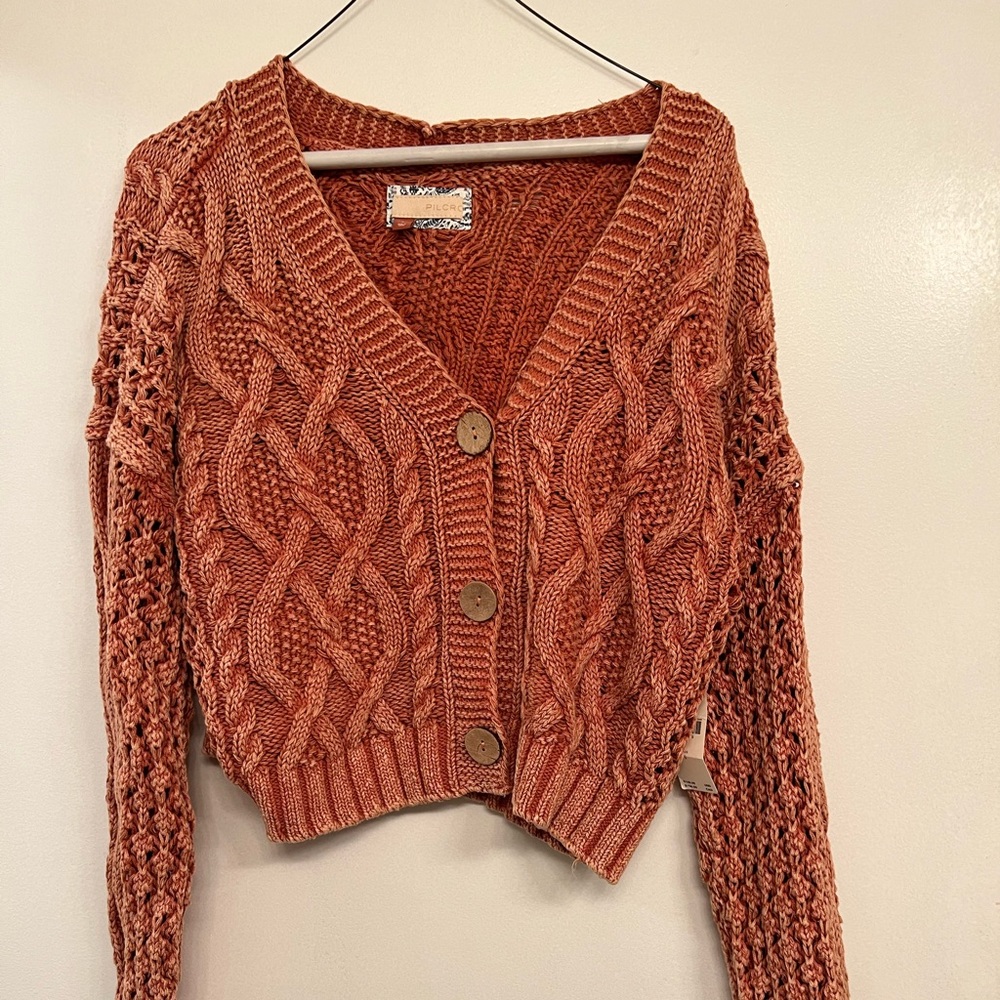 Anthropologie Pilcro Cableknit Sweater